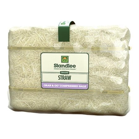 STANDLEE HAY Standlee Hay 1600-20121-0-0 50 lbs. Straw Grab N Go Compressed Bale 192943